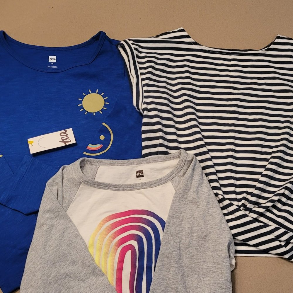 Tea Collections - Lot of Girls shirts - Size 12